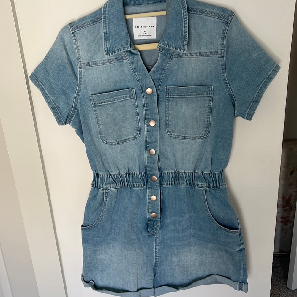 Boilersuit, romper, jumpsuit, denim
